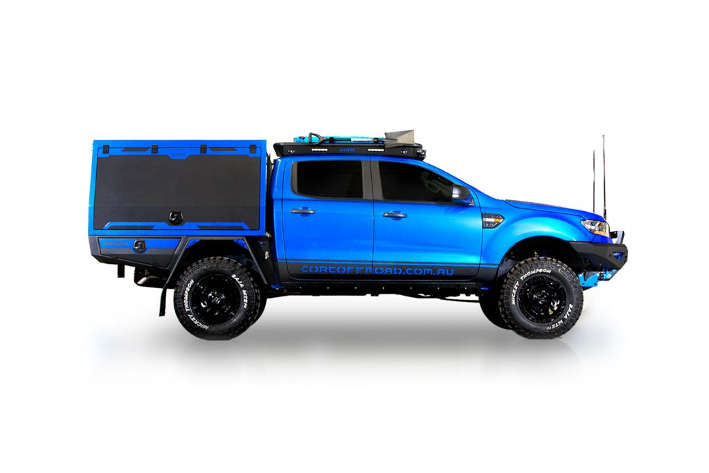 Ford Ranger – BLUEY – GTU - side profile