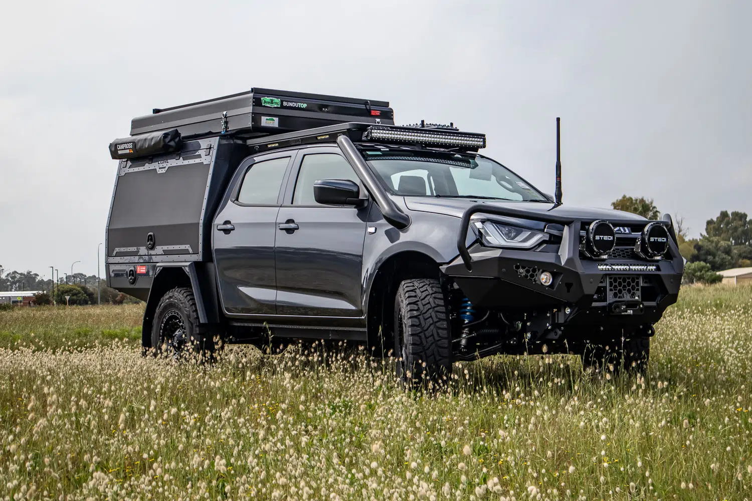 Read more about the article Isuzu D-Max Dual Cab – GTU Canopy Build