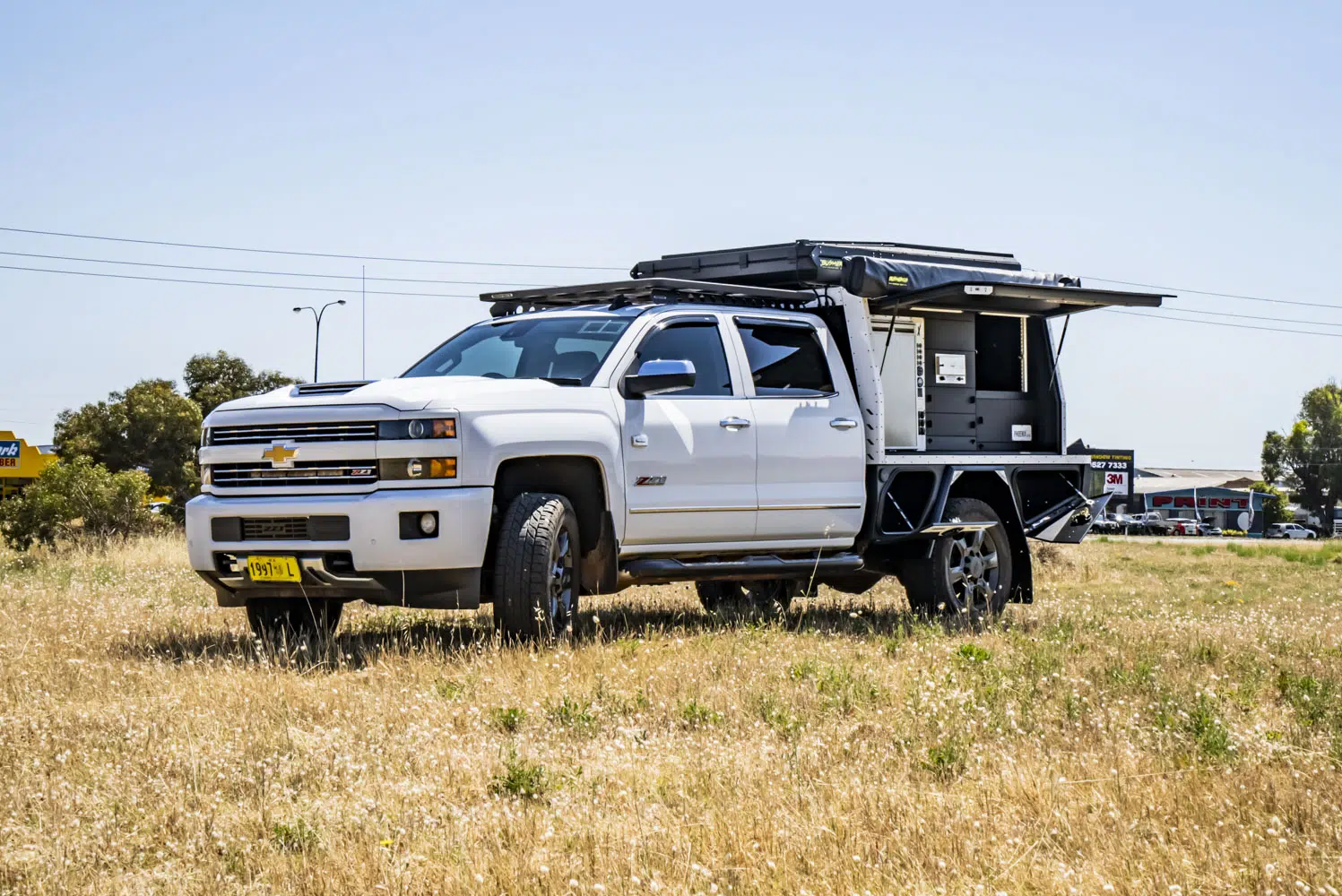 Read more about the article Chevrolet Silverado 2500 Crew Cab- GTX Canopy Build